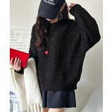 ふんわり愛されスタイル♪前後2wayヘンリーネックニット(長袖) | Classical Elf | 詳細画像11