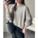 ふんわり愛されスタイル♪前後2wayヘンリーネックニット(長袖) | Classical Elf | 詳細画像22