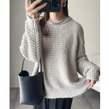 ふんわり愛されスタイル♪前後2wayヘンリーネックニット(長袖) | Classical Elf | 詳細画像23