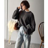 ふんわり愛されスタイル♪前後2wayヘンリーネックニット(長袖) | Classical Elf | 詳細画像26