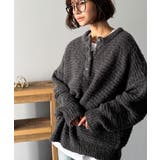 ふんわり愛されスタイル♪前後2wayヘンリーネックニット(長袖) | Classical Elf | 詳細画像28