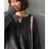 ふんわり愛されスタイル♪前後2wayヘンリーネックニット(長袖) | Classical Elf | 詳細画像31