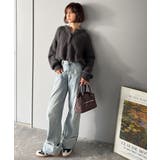 ふんわり愛されスタイル♪前後2wayヘンリーネックニット(長袖) | Classical Elf | 詳細画像33