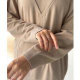 一枚着るだけで、大人の抜け感を演出♪レイヤード風ニットトップス（長袖） | Classical Elf  | 詳細画像29 