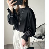 ひとさじの甘さ。微光沢仕立て、シルケット加工ハイネックキャンディスリーブTシャツ… | Classical Elf  | 詳細画像9 