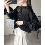 ひとさじの甘さ。微光沢仕立て、シルケット加工ハイネックキャンディスリーブTシャツ… | Classical Elf  | 詳細画像13 