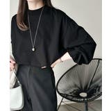 ひとさじの甘さ。微光沢仕立て、シルケット加工ハイネックキャンディスリーブTシャツ… | Classical Elf  | 詳細画像15 