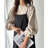 ひとさじの甘さ。微光沢仕立て、シルケット加工ハイネックキャンディスリーブTシャツ… | Classical Elf  | 詳細画像20 
