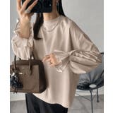 ひとさじの甘さ。微光沢仕立て、シルケット加工ハイネックキャンディスリーブTシャツ… | Classical Elf | 詳細画像27