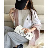 オフホワイト | 後ろ姿も、抜かりなく。胸刺繍 シルケット素材 ゆったりシルエット | Classical Elf