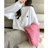 後ろ姿も、抜かりなく。胸刺繍 シルケット素材 ゆったりシルエット | Classical Elf | 詳細画像6