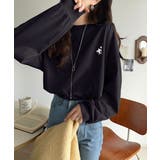 後ろ姿も、抜かりなく。胸刺繍 シルケット素材 ゆったりシルエット | Classical Elf | 詳細画像18