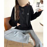 後ろ姿も、抜かりなく。胸刺繍 シルケット素材 ゆったりシルエット | Classical Elf | 詳細画像19