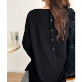 後ろ姿も、抜かりなく。胸刺繍 シルケット素材 ゆったりシルエット | Classical Elf | 詳細画像21