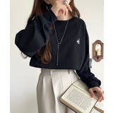 後ろ姿も、抜かりなく。胸刺繍 シルケット素材 ゆったりシルエット | Classical Elf | 詳細画像25