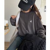 後ろ姿も、抜かりなく。胸刺繍 シルケット素材 ゆったりシルエット | Classical Elf | 詳細画像32