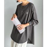 後ろ姿も、抜かりなく。胸刺繍 シルケット素材 ゆったりシルエット | Classical Elf | 詳細画像35