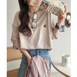 後ろ姿も、抜かりなく。胸刺繍 シルケット素材 ゆったりシルエット | Classical Elf | 詳細画像43