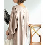 後ろ姿も、抜かりなく。胸刺繍 シルケット素材 ゆったりシルエット | Classical Elf | 詳細画像45