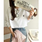 後ろ姿も、抜かりなく。胸刺繍 シルケット素材 ゆったりシルエット | Classical Elf | 詳細画像1