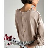 後ろ姿も、抜かりなく。胸刺繍 シルケット素材 ゆったりシルエット | Classical Elf | 詳細画像46