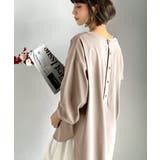 後ろ姿も、抜かりなく。胸刺繍 シルケット素材 ゆったりシルエット | Classical Elf | 詳細画像48