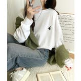 後ろ姿も、抜かりなく。胸刺繍 シルケット素材 ゆったりシルエット | Classical Elf | 詳細画像3