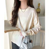 ニットのぬくもりに、少しのアクセント。前後2wayヘンリーネックニットプルオーバ… | Classical Elf | 詳細画像6