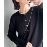 ニットのぬくもりに、少しのアクセント。前後2wayヘンリーネックニットプルオーバ… | Classical Elf | 詳細画像8