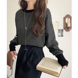 ニットのぬくもりに、少しのアクセント。前後2wayヘンリーネックニットプルオーバ… | Classical Elf | 詳細画像21