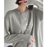 ニットのぬくもりに、少しのアクセント。前後2wayヘンリーネックニットプルオーバ… | Classical Elf | 詳細画像28