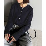 ニットのぬくもりに、少しのアクセント。前後2wayヘンリーネックニットプルオーバ… | Classical Elf | 詳細画像46