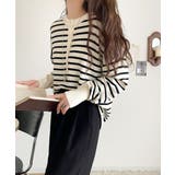 ニットのぬくもりに、少しのアクセント。前後2wayヘンリーネックニットプルオーバ… | Classical Elf | 詳細画像50