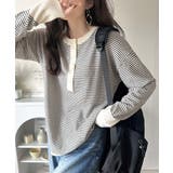 ニットのぬくもりに、少しのアクセント。前後2wayヘンリーネックニットプルオーバ… | Classical Elf | 詳細画像53