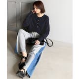 ニットのぬくもりに、少しのアクセント。前後2wayヘンリーネックニットプルオーバ… | Classical Elf | 詳細画像63