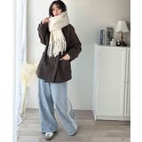 顔まわりに華やぎをプラス♪ バイカラー起毛マフラー | Classical Elf  | 詳細画像6