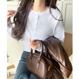 オフホワイト | シンプルだからこそ、こだわりたい。シルケット加工ドット釦ヘンリーTシャツ（長袖） | Classical Elf 