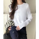 シンプルだからこそ、こだわりたい。シルケット加工ドット釦ヘンリーTシャツ（長袖） | Classical Elf  | 詳細画像6 