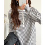 シンプルだからこそ、こだわりたい。シルケット加工ドット釦ヘンリーTシャツ（長袖） | Classical Elf  | 詳細画像10 