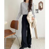 シンプルだからこそ、こだわりたい。シルケット加工ドット釦ヘンリーTシャツ（長袖） | Classical Elf  | 詳細画像11 