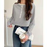 シンプルだからこそ、こだわりたい。シルケット加工ドット釦ヘンリーTシャツ（長袖） | Classical Elf  | 詳細画像13 