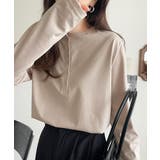 シンプルだからこそ、こだわりたい。シルケット加工ドット釦ヘンリーTシャツ（長袖） | Classical Elf  | 詳細画像38 