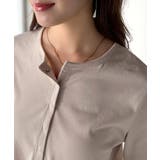 シンプルだからこそ、こだわりたい。シルケット加工ドット釦ヘンリーTシャツ（長袖） | Classical Elf  | 詳細画像48 