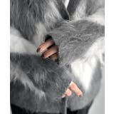 羽織るだけで旬顔＆スタイルアップを叶える◎長起毛アーガイルカーディガン | Classical Elf  | 詳細画像31 