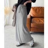 縦ラインでほっそり見え、毎日頼れる美人スカート。”美”シルエットリブスカート | Classical Elf  | 詳細画像8 