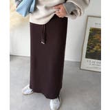 縦ラインでほっそり見え、毎日頼れる美人スカート。”美”シルエットリブスカート | Classical Elf  | 詳細画像16 