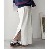 縦ラインでほっそり見え、毎日頼れる美人スカート。”美”シルエットリブスカート | Classical Elf  | 詳細画像21 