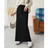 縦ラインでほっそり見え、毎日頼れる美人スカート。”美”シルエットリブスカート | Classical Elf  | 詳細画像4 