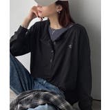 着回し力抜群♪リラックスシルエットで程よい抜け感◎胸刺繍ヘンリーネックトップス | Classical Elf  | 詳細画像11 