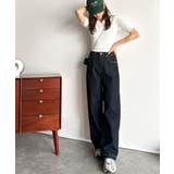 美デコルテを演出♪リブニットカーヴィーネックトップス（半袖） | Classical Elf  | 詳細画像7 